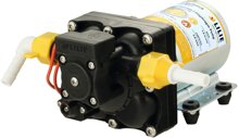 LILIE Soft Serie Pumpe WeiGELB mit Bypass-Steuerung 2,1 bar, 11,3l/min