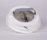 Luftauslass 243 mm, Dachausschnitt 165 mm, mit 12V Ventilator