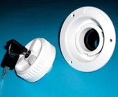 Einf�llstutzen kurz, wei�, 40mm