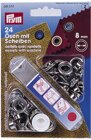 Prym sen und Scheiben 8mm, 24 Stk. (24 Stck)