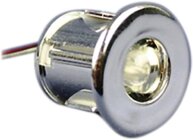 Carbest LED 12 V, Mini Einbau Spot verchromt 0,06 W