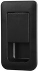 Schnappschloss 36 x 59 mm fr Trstrken 12 - 18 mm - Matt Schwarz
