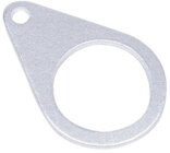 Alu-Heringslasche   10 St�ck