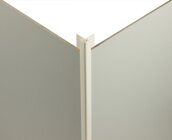 Eckverbindungsprofil 90� dunkelgrau f�r 3mm Verkleidungsplatten -au�en-