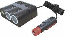 Pro Car Power Dreifachsteckdose USB (2500 mA)