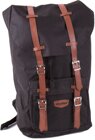 Rucksack REIMO, schwarz, separates Laptop-Innenfach