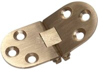 Klapptischscharnier messing matt