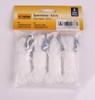 Zeltleine mit Dreilochspanner 4 St�ck