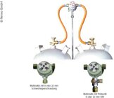 Multimatik 2-Flaschenanlage 30 mbar Ausgang 10mm