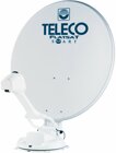 Teleco Sat-Anlage FlatSat Easy Skew Smart 65 Twin, 67 cm