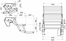 Thule Double Step electric 12 Volt 440 Alu