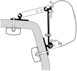 Thule Universaladapter Omni Wall - 3 Stck