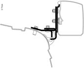 Thule Markise 3200, Adapter VW T5/T6 Minivan Multi Rail RHD