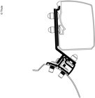 Thule Markise 3200, Adapter PSA Minivan Fixed RHD