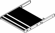 Trittbrett komplett Thule Slide-Out Step V18 12V 400