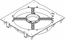 Thule-Omnistor Ventilator-Rahmen Thule Vent 12V ab Baujahr 2008