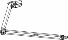 Thule Omnistor Gelenkarm 2,5 m rechts TO 6300 ab 3 ? 5 m