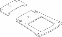 Adapterrahmen Fiat Ducato ab Bj. 2006/07 fr Klimaanlagen Aventa comfort