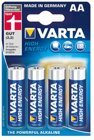 Batterie Varta High Energy Mignon LR 6 / AA, 4er-Pack