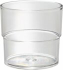 Waca Trinkglas Dekor "Family 4-Set Bistro", Variante: transparent, 1 St.