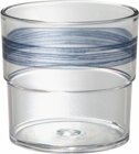 Waca Trinkglas, "Bistro", Variante: blau, 1 St.