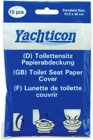 Toilettensitz-Papierabdeckung 10Stk.