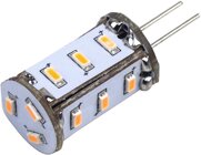 Carbest Stiftsockel-LED Leuchtmittel G4, 1W, 82 Lumen, 15x warmweie SMD