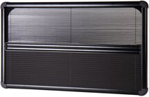 Verdunkelungssystem RW Compact - Matt schwarz, 727 mm