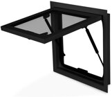 Sicherheitsglas-Ausstellfenster RW Explorer f�r Expeditionsmobile - Schwarz