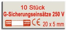 eltric Sicherung - Feinsicherung 5 x 20 mm