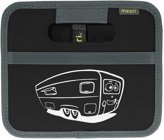 meori Faltbox Mini - Schwarz mit Wohnwagenmotiv